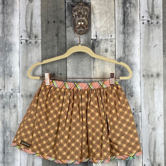 Matilda Jane Pecan Sandy Plaid Skort Size 6 - Picture 2 of 12